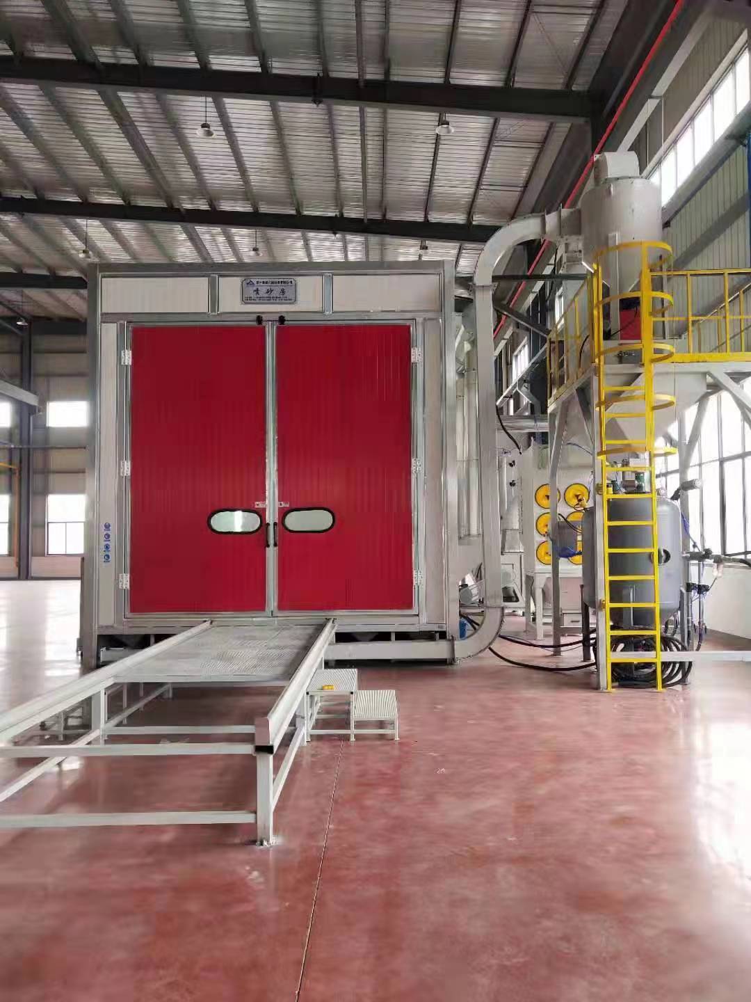 临沂如何让喷砂房工作更安静高效