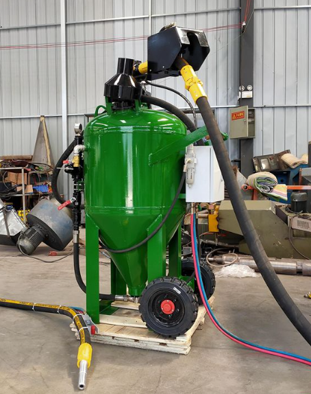 临沂移动式喷砂机 户外施工效率翻倍