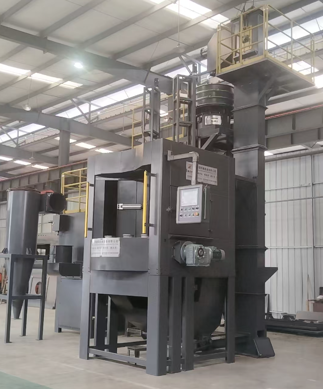 临沂转盘式喷砂机 提升圆形工件处理效率