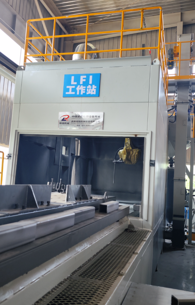 临沂大口径喷砂机 适合大型工件处理