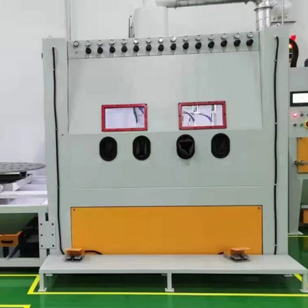 临沂高效生产，从箱体手动喷砂机开始，提升零部件质量